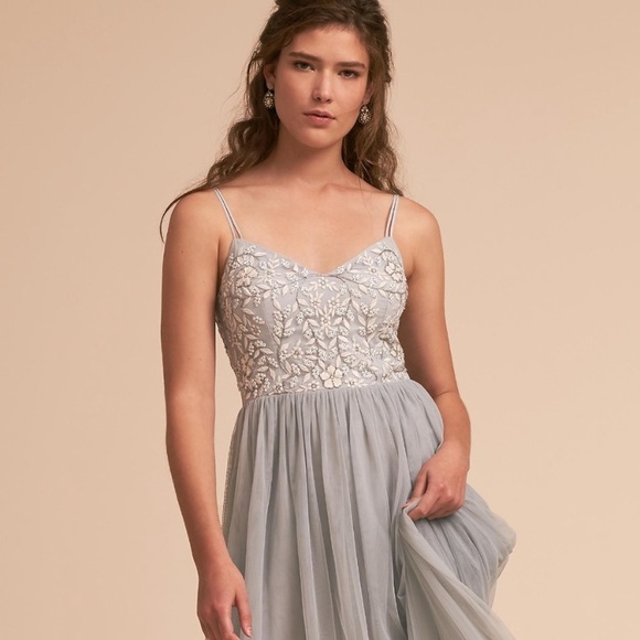 NWOT Anthropologie BHLDN Elowen Dress - Picture 4 of 6